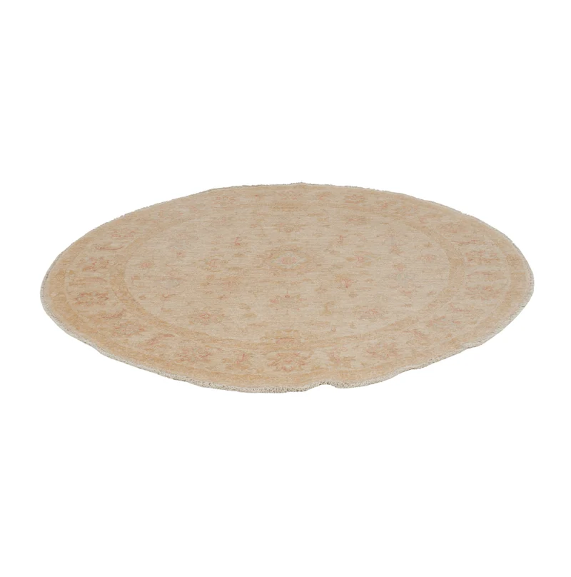 Ziegler Teppich 150x152cm - Orientteppich - hellbeige