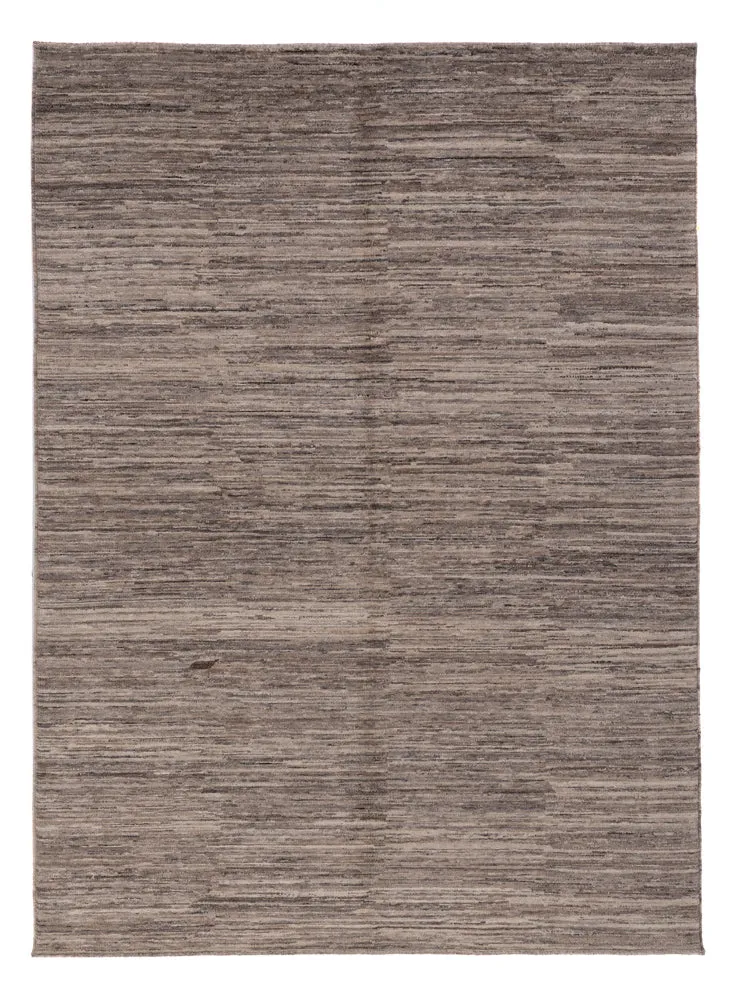 Berber Teppich 168x238cm - Wollteppich - dunkelgrau