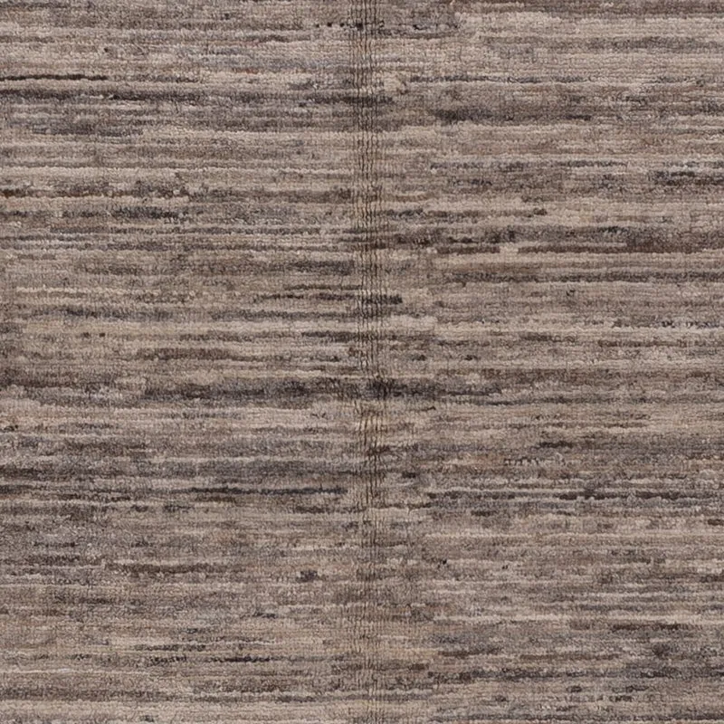 Berber Teppich 168x238cm - Wollteppich - dunkelgrau
