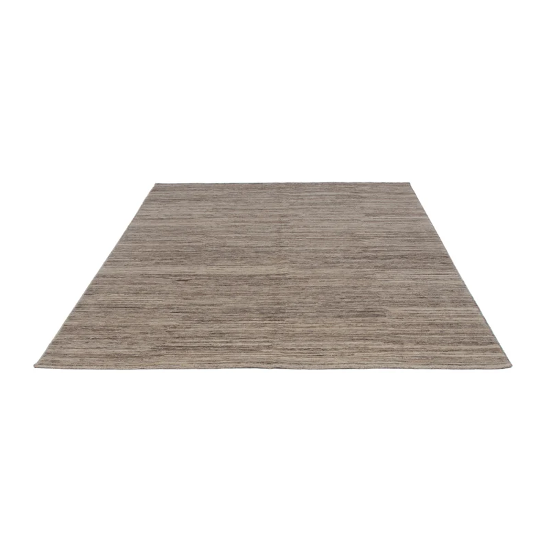 Berber Teppich 168x238cm - Wollteppich - dunkelgrau