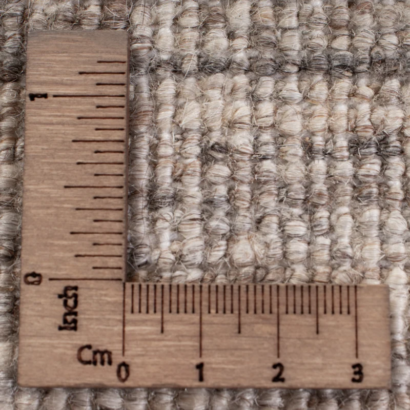 Berber Teppich 168x238cm - Wollteppich - dunkelgrau