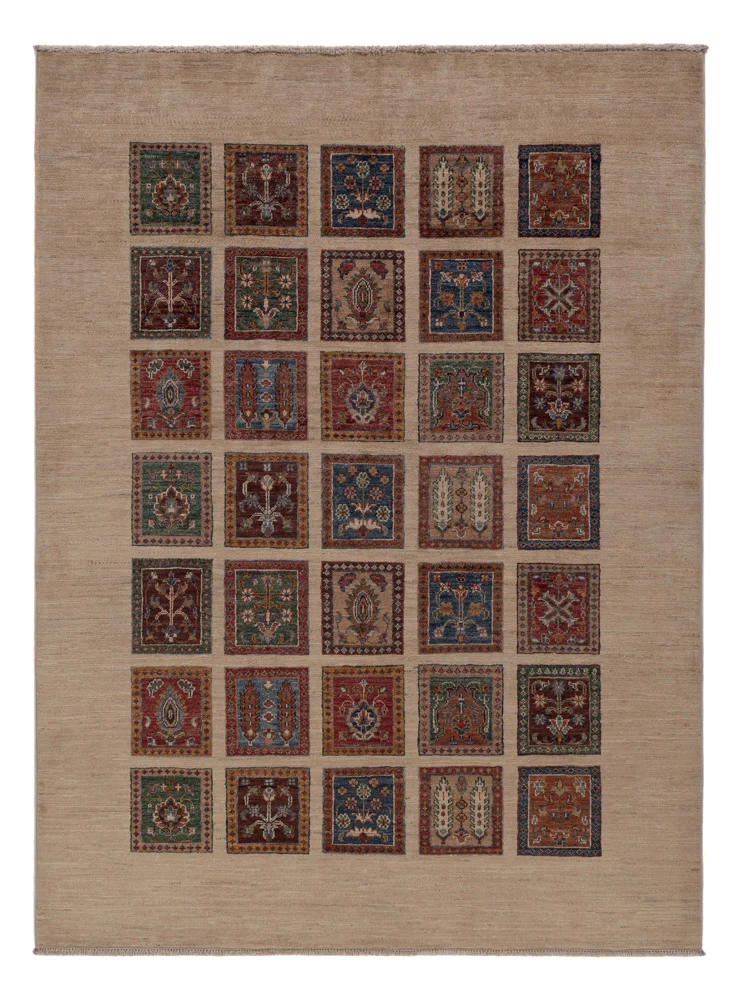Bachtiari Teppich 150x202cm - Perserteppich - mehrfarbig