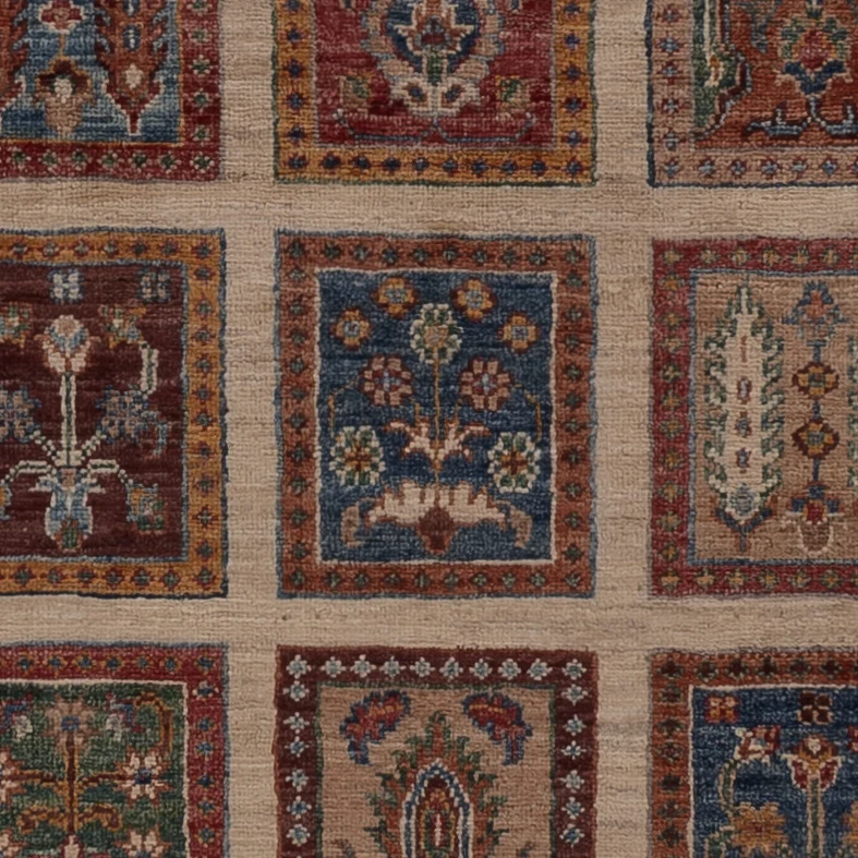Bachtiari Teppich 150x202cm - Perserteppich - mehrfarbig