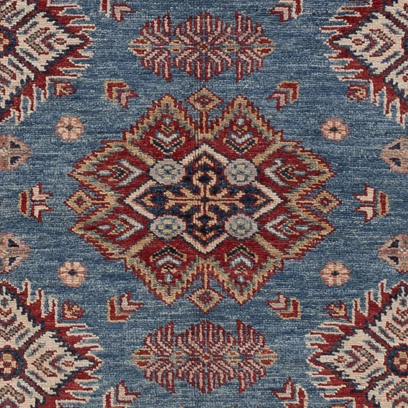 Kazak Teppich 149x215cm - Orientteppich - blau