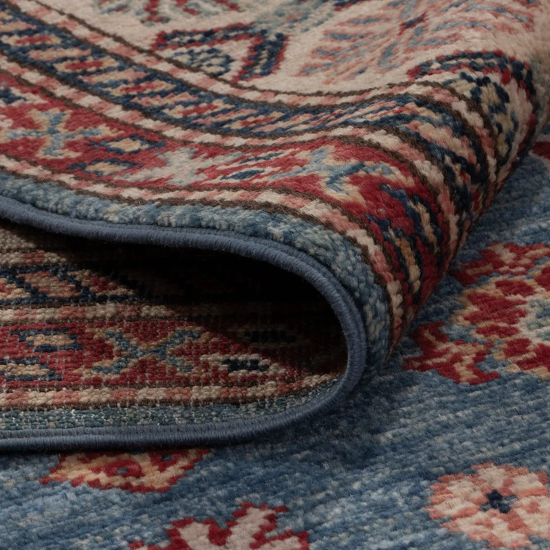 Kazak Teppich 149x215cm - Orientteppich - blau