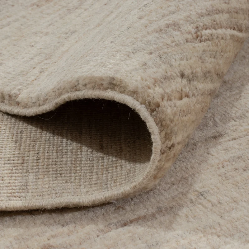 Berber Teppich 166x231cm - Wollteppich - dunkelgrau