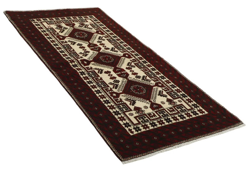 MY-RUG Teppich "Belutsch" Gul-Muster, Handgeknüpft