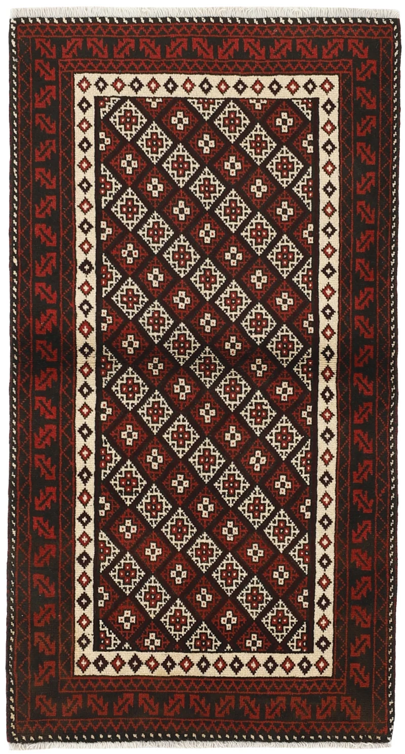 MY-RUG Teppich "Belutsch" Gul-Muster, Handgeknüpft