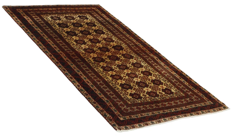 MY-RUG Teppich "Belutsch" Gul-Muster, Handgeknüpft