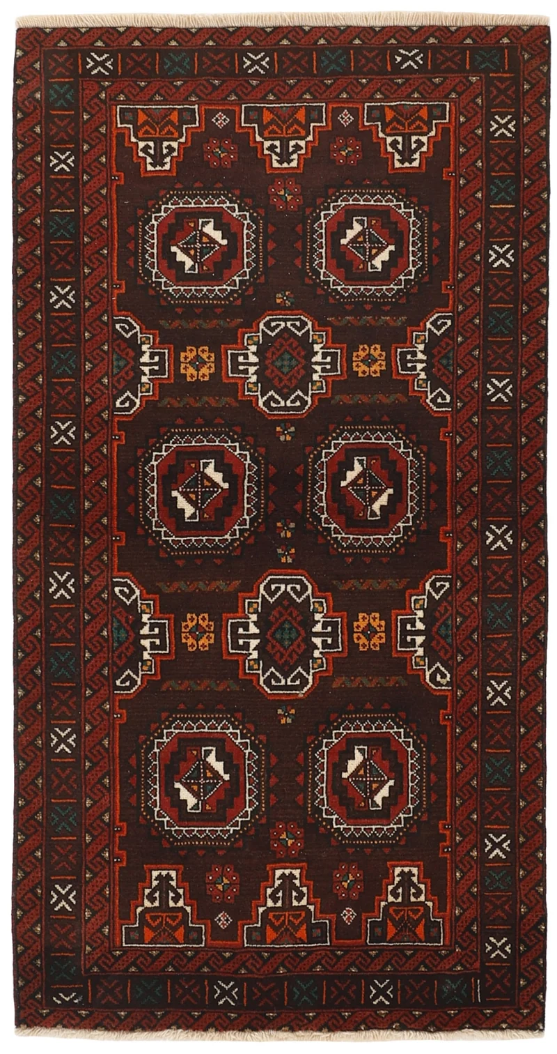 MY-RUG Teppich "Belutsch" Gul-Muster, Handgeknüpft