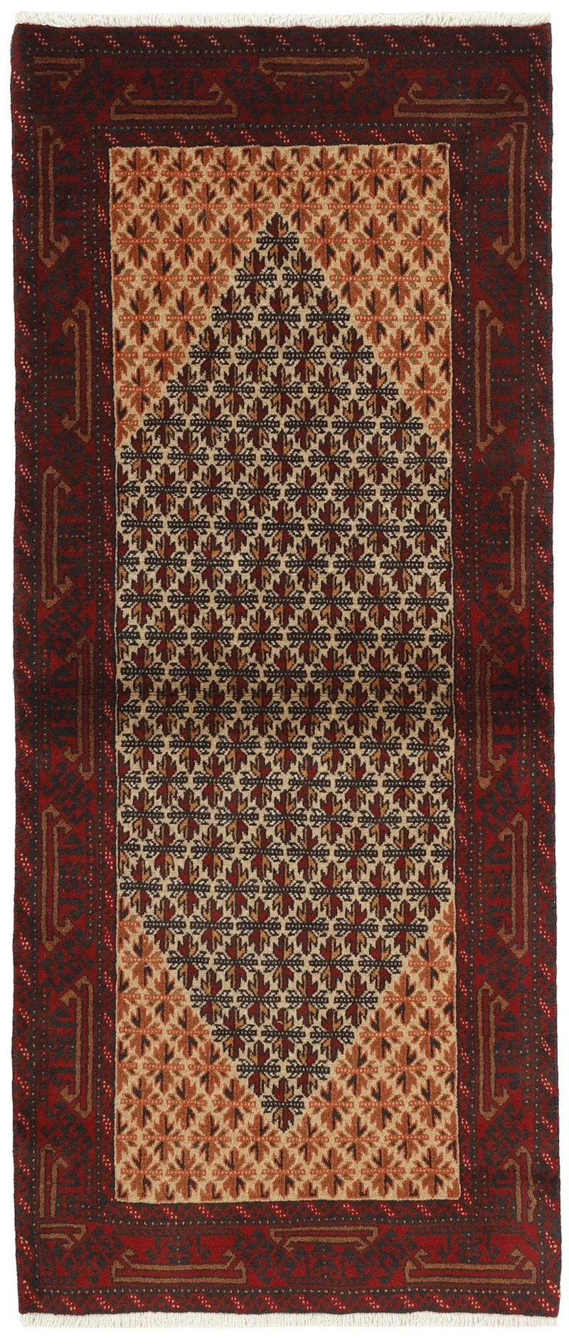 MY-RUG Teppich "Belutsch" Gul-Muster, Handgeknüpft