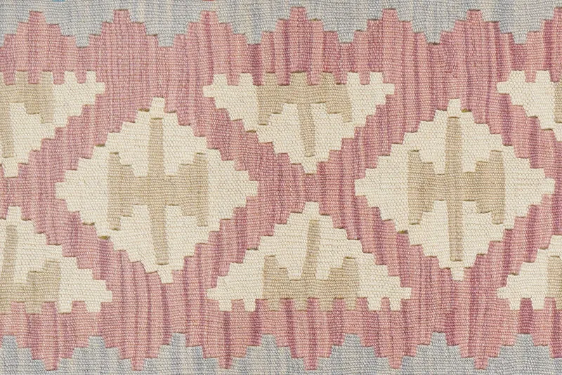 Kelim Gashgai · Handgewebt – Rosa, 157x104 cm