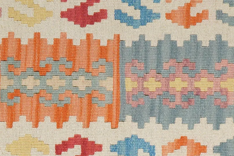 Kelim Gashgai · Handgewebt – Bunt, 194x57 cm