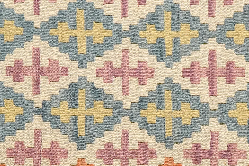 Kelim Gashgai · Handgewebt – Beige, 201x86 cm