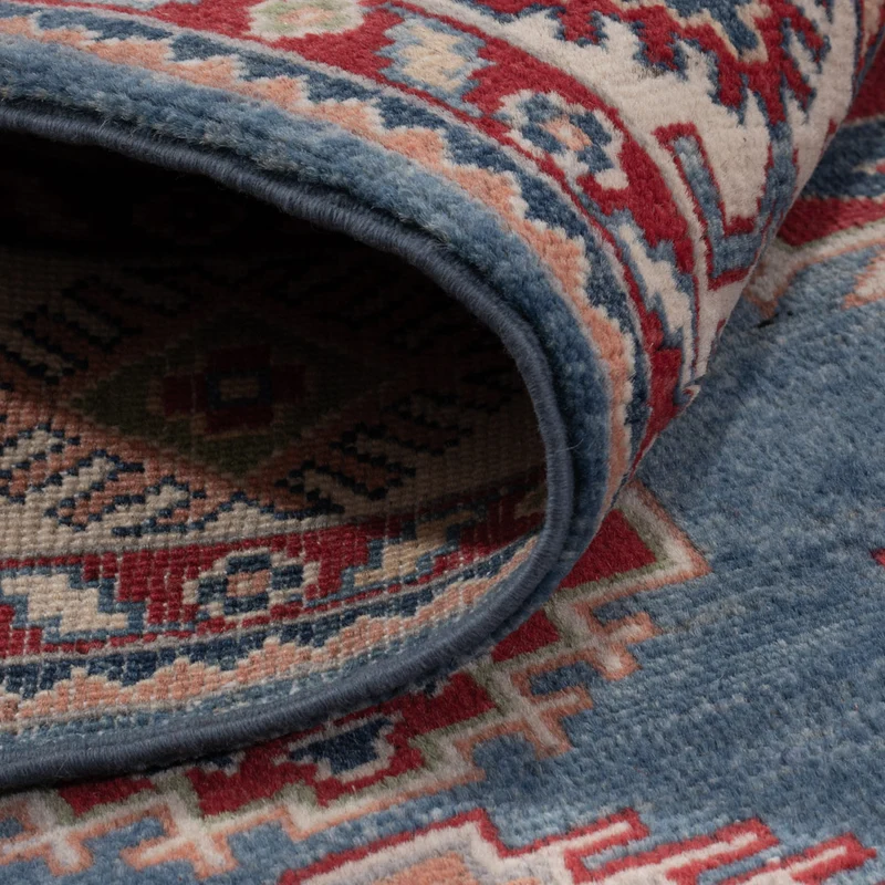 Kazak Teppich 169x237cm - Orientteppich - blau