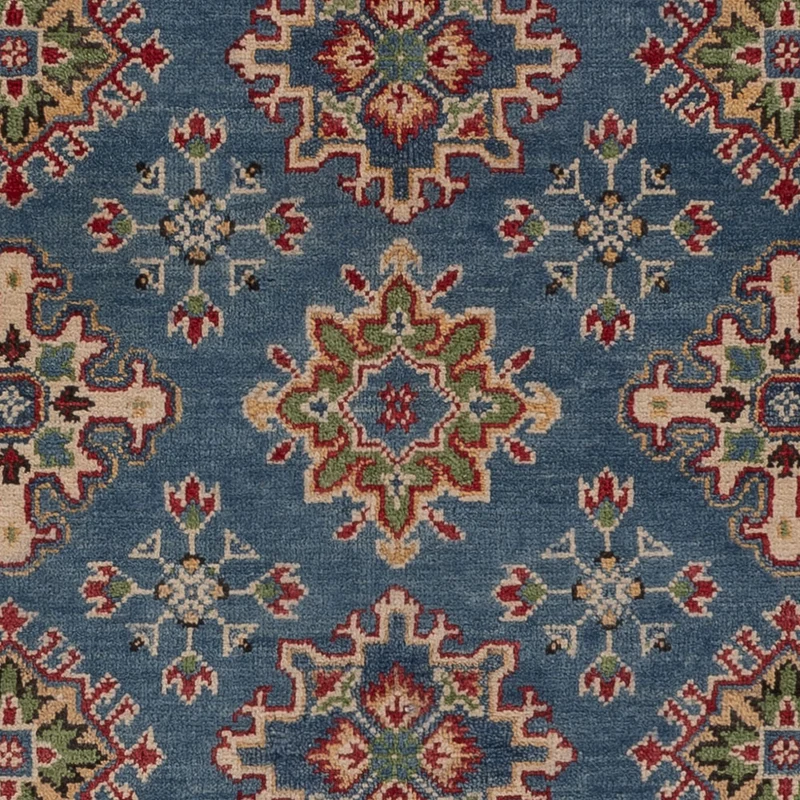 Kazak Teppich 175x234cm - Orientteppich - blau