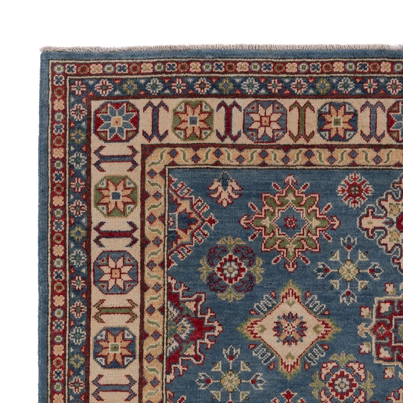 Kazak Teppich 175x234cm - Orientteppich - blau