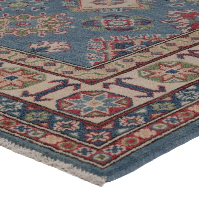 Kazak Teppich 175x234cm - Orientteppich - blau