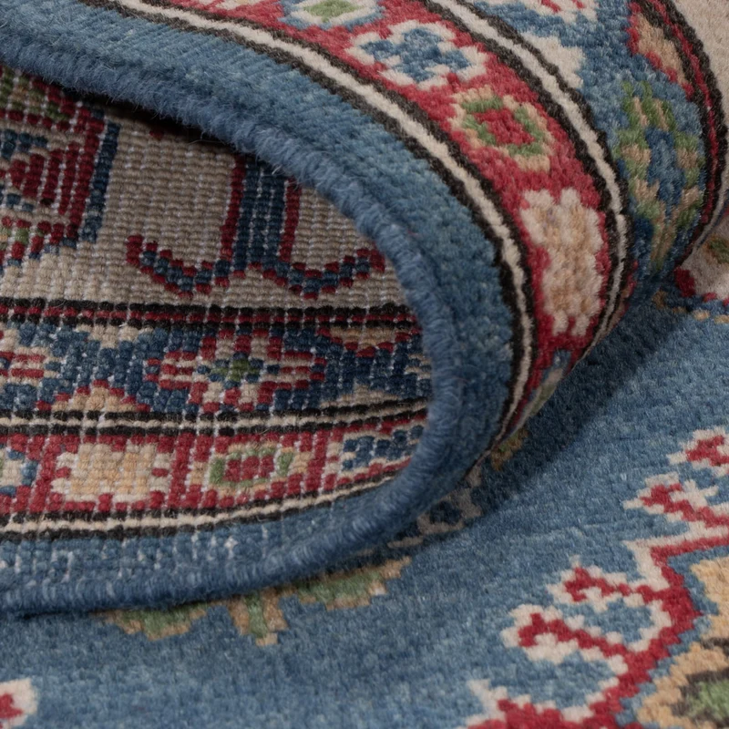 Kazak Teppich 175x234cm - Orientteppich - blau