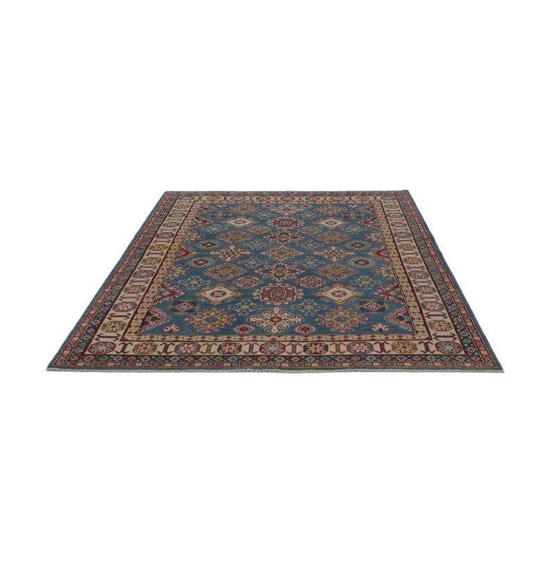 Kazak Teppich 175x234cm - Orientteppich - blau