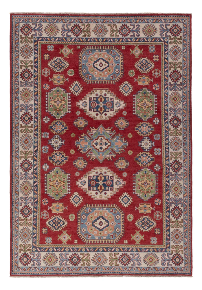 Kazak Teppich 167x234cm - Orientteppich - rot