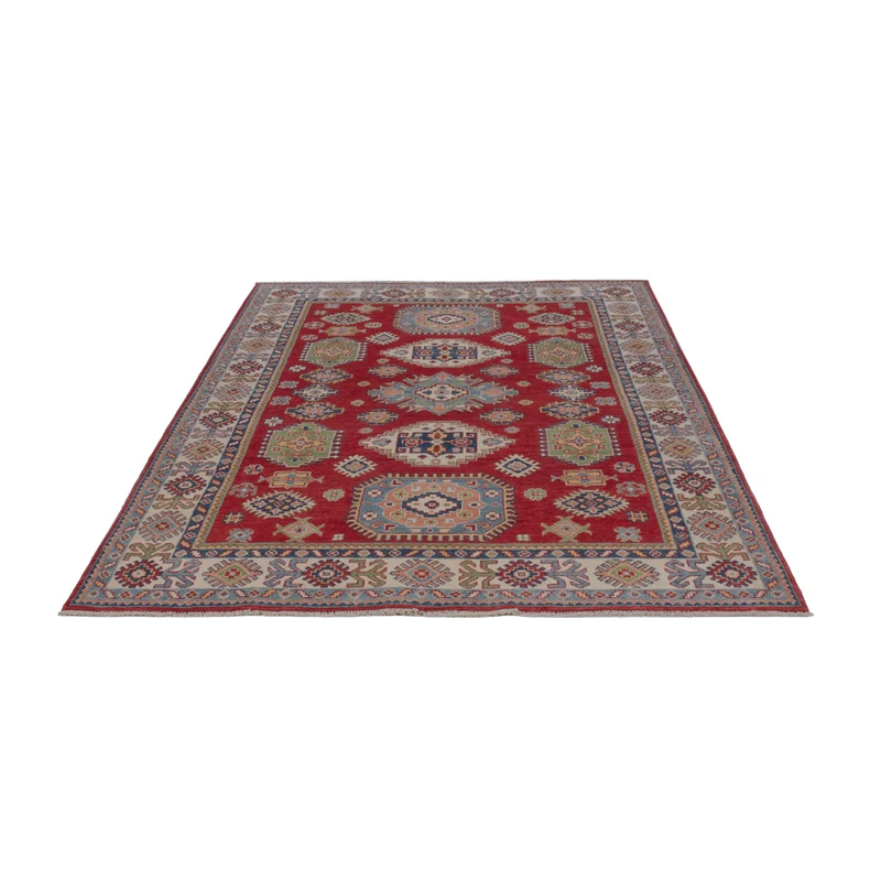 Kazak Teppich 167x234cm - Orientteppich - rot