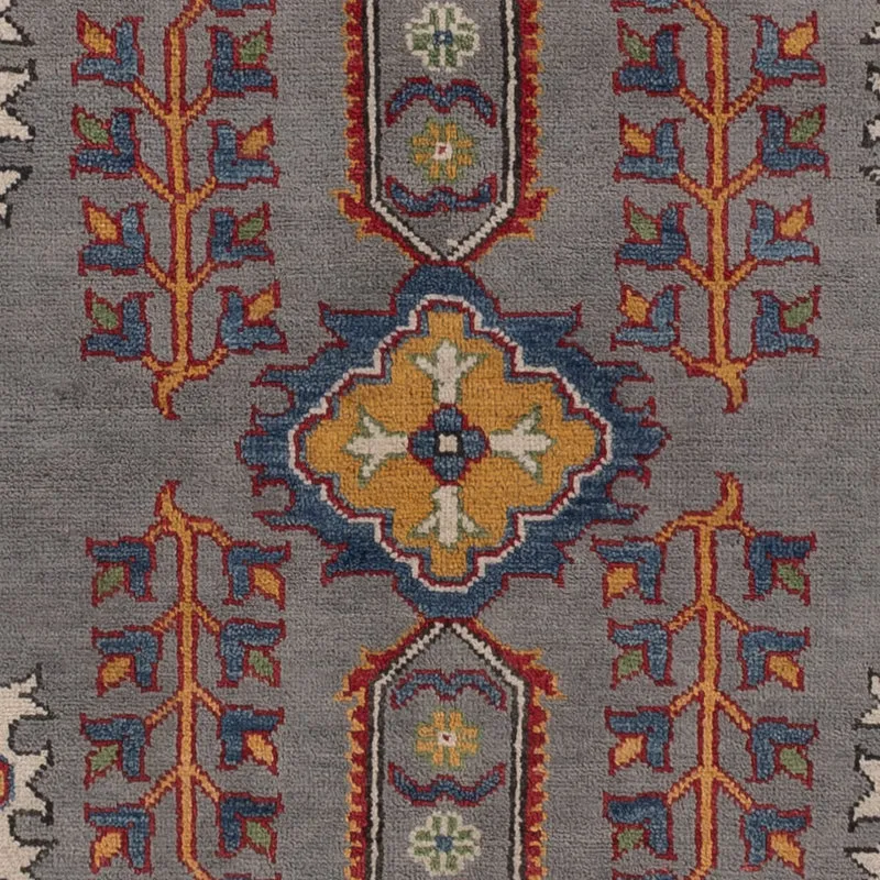 Kazak Teppich 169x231cm - Orientteppich - grau