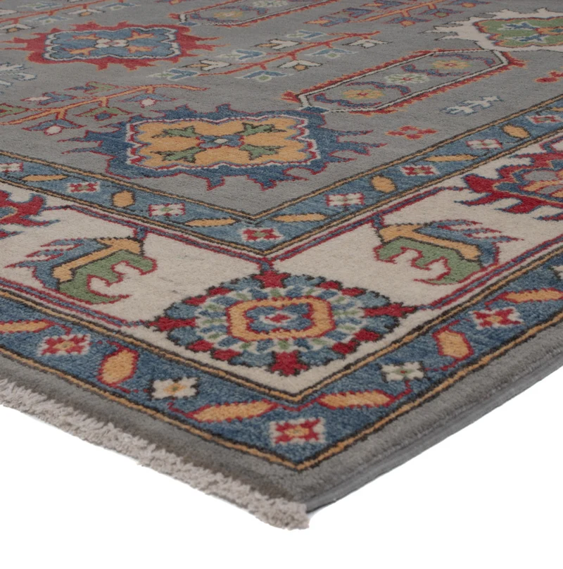 Kazak Teppich 169x231cm - Orientteppich - grau