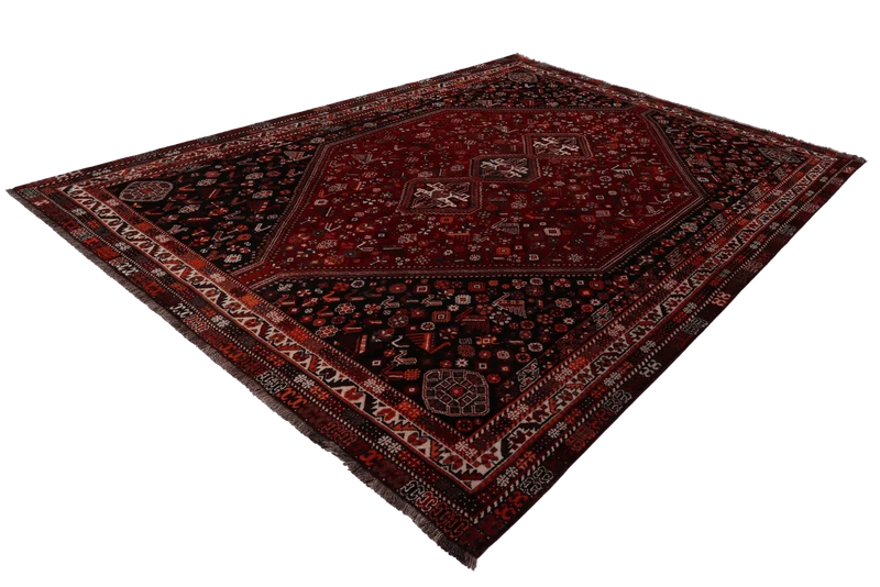 Gashgai · Handgeknüpft – Rot, 320x219 cm