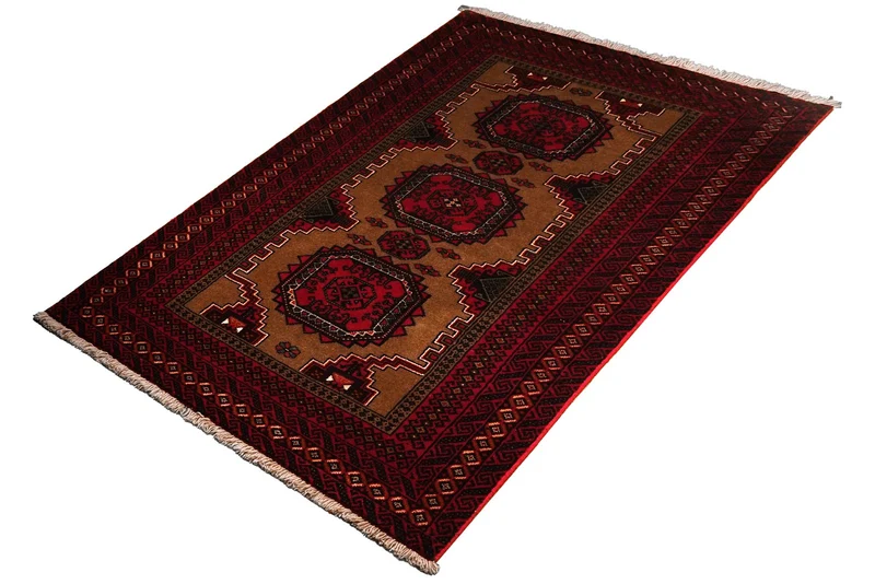 Belutch · Handgeknüpft – Braun, 198x104 cm