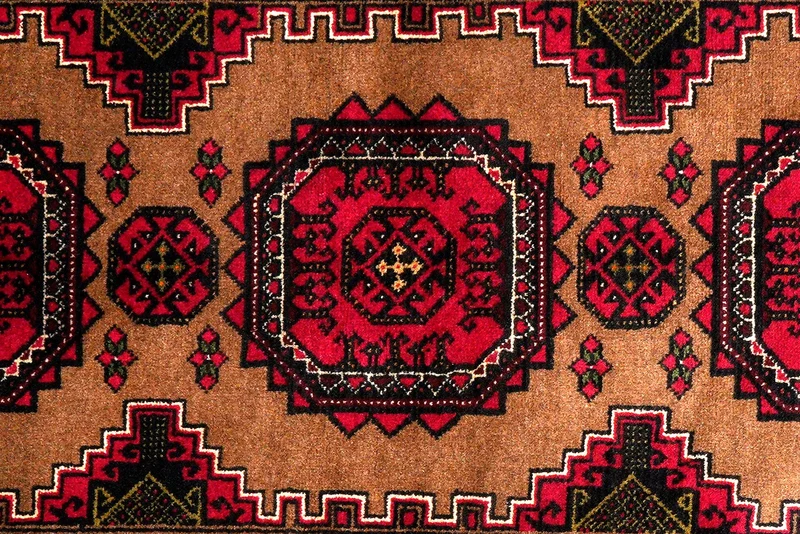 Belutch · Handgeknüpft – Braun, 198x104 cm