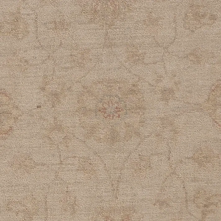 Ziegler Teppich 148x148cm - Orientteppich - hellbeige