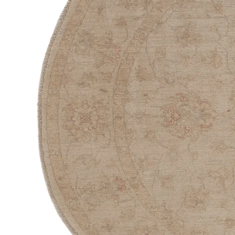 Ziegler Teppich 148x148cm - Orientteppich - hellbeige