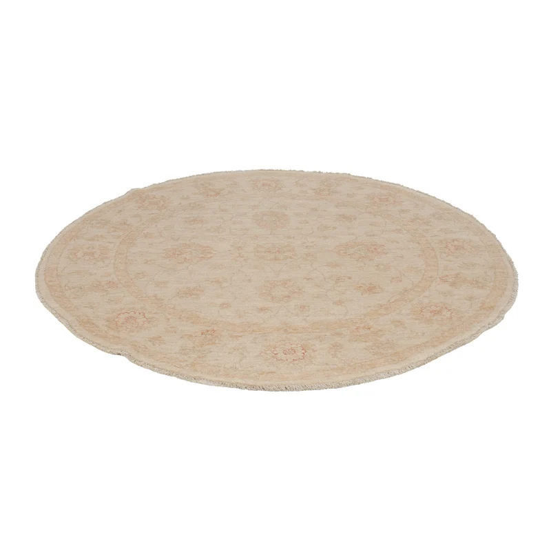 Ziegler Teppich 148x148cm - Orientteppich - hellbeige