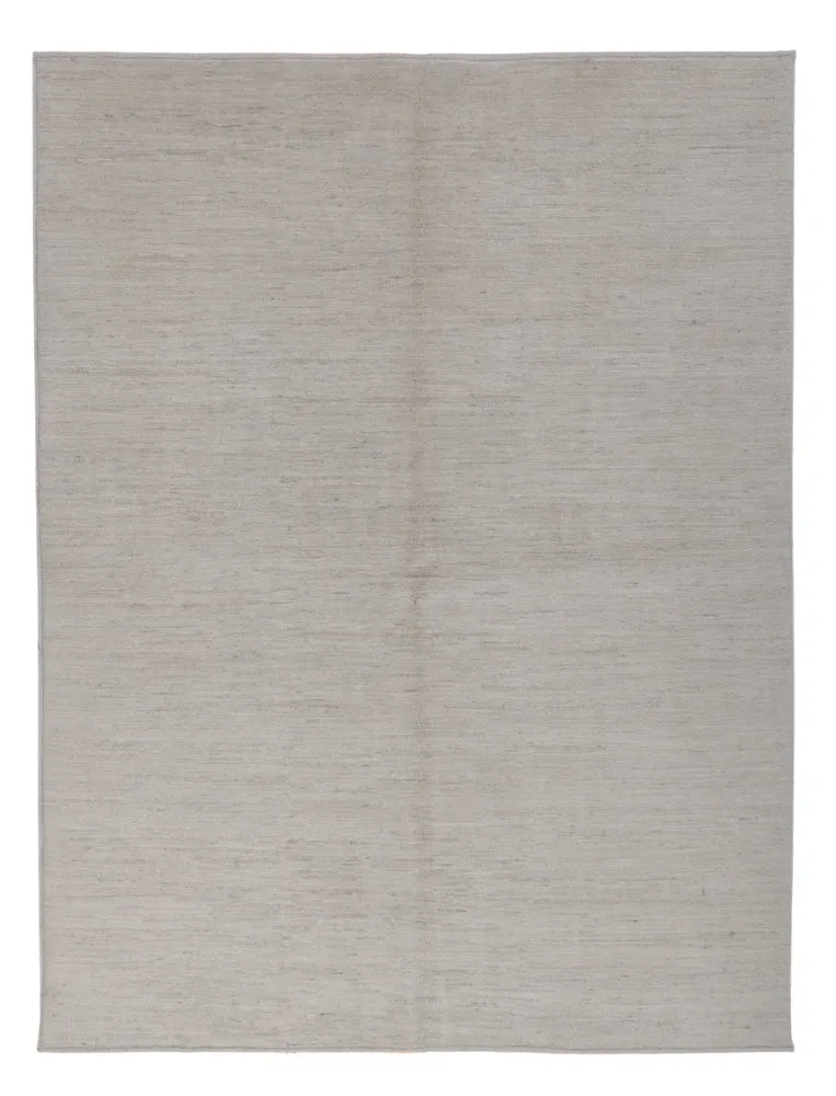 Berber Teppich 170x220cm - Wollteppich - hellgrau