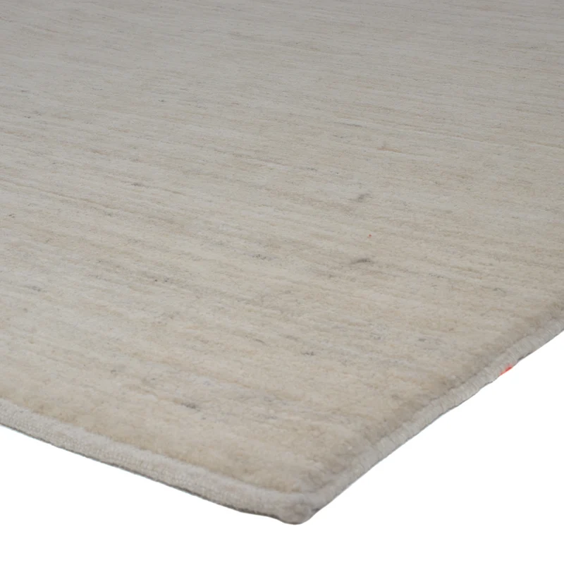 Berber Teppich 170x220cm - Wollteppich - hellgrau