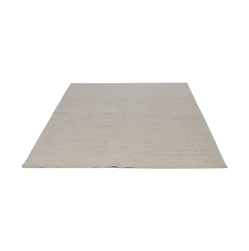 Berber Teppich 170x220cm - Wollteppich - hellgrau