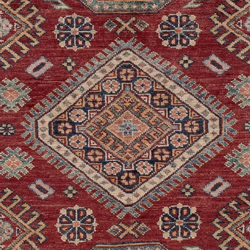 Kazak Teppich 147x214cm - Orientteppich - rot