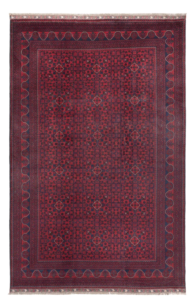 Khal Mohammadi Teppich 200x301cm - Orientteppich - dunkelrot