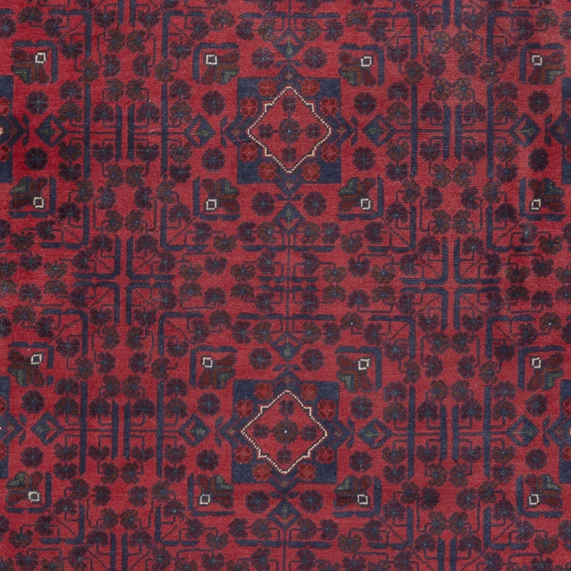 Khal Mohammadi Teppich 200x301cm - Orientteppich - dunkelrot