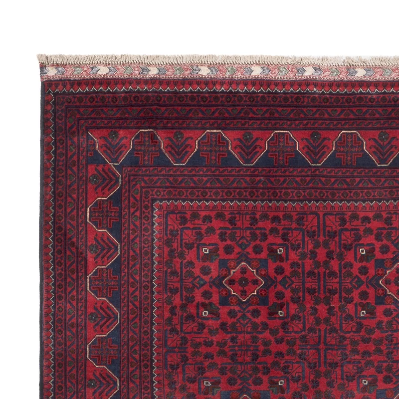 Khal Mohammadi Teppich 200x301cm - Orientteppich - dunkelrot