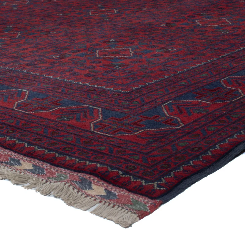 Khal Mohammadi Teppich 200x301cm - Orientteppich - dunkelrot