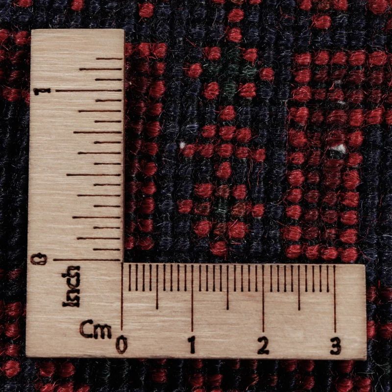Khal Mohammadi Teppich 200x301cm - Orientteppich - dunkelrot
