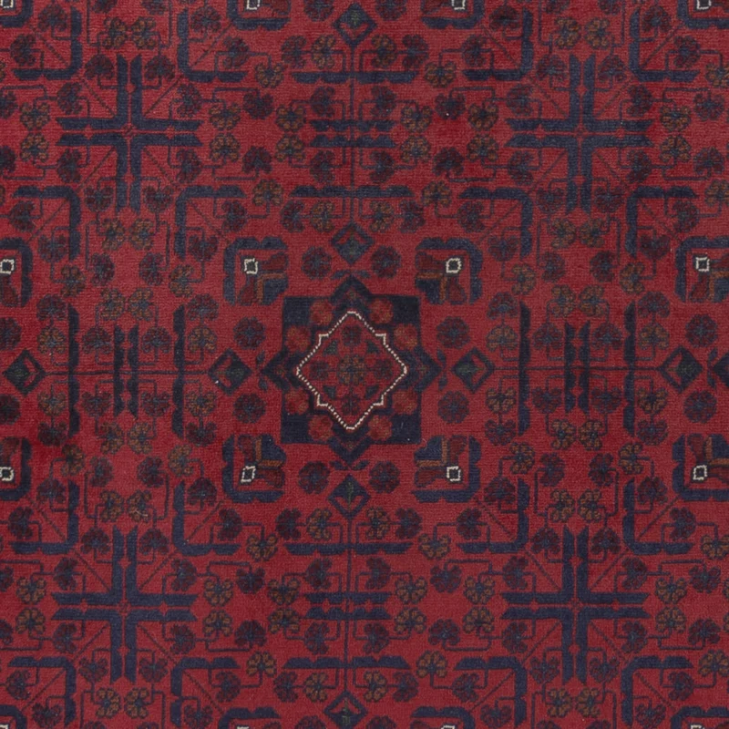 Khal Mohammadi Teppich 197x307cm - Orientteppich - dunkelrot