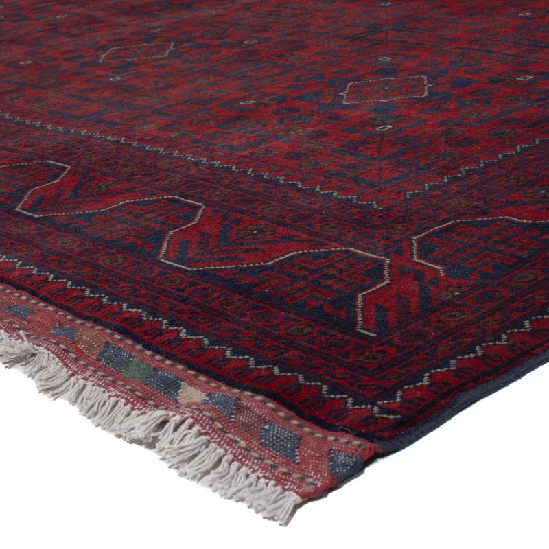 Khal Mohammadi Teppich 197x307cm - Orientteppich - dunkelrot