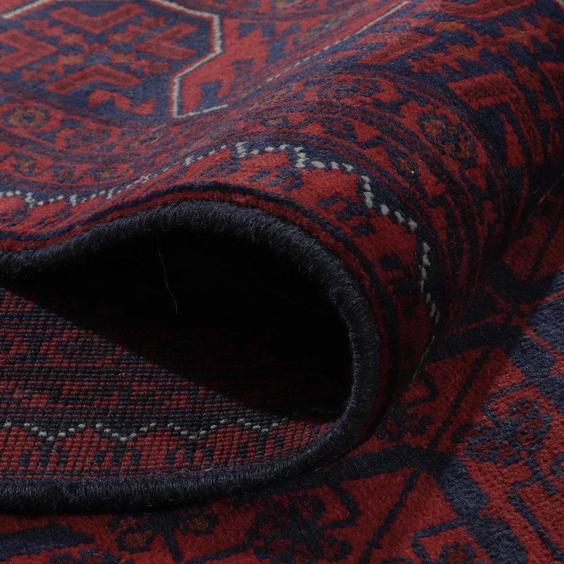 Khal Mohammadi Teppich 197x307cm - Orientteppich - dunkelrot