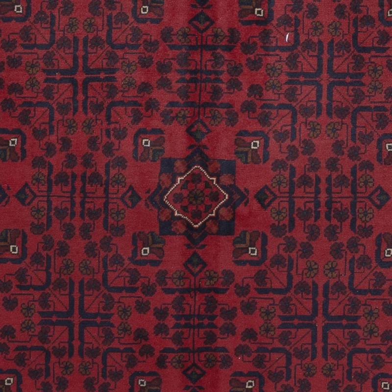 Khal Mohammadi Teppich 202x300cm - Orientteppich - dunkelrot