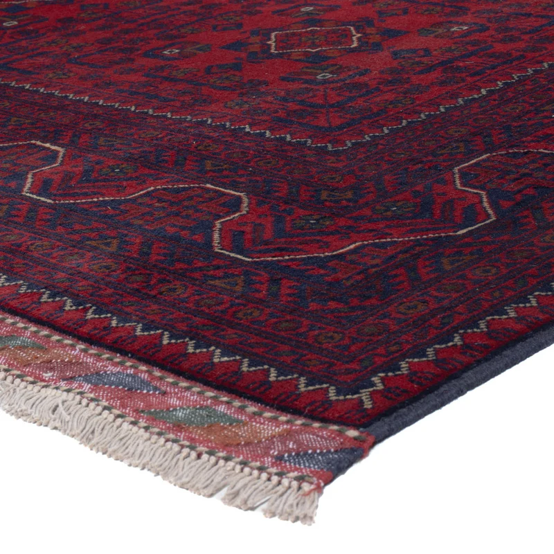Khal Mohammadi Teppich 202x300cm - Orientteppich - dunkelrot