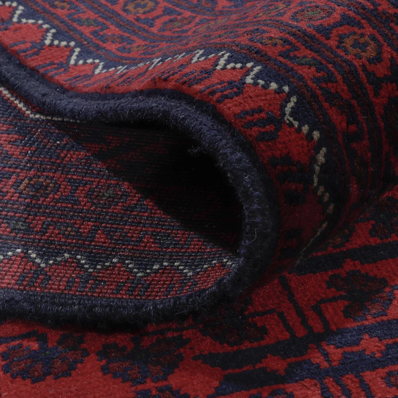 Khal Mohammadi Teppich 202x300cm - Orientteppich - dunkelrot