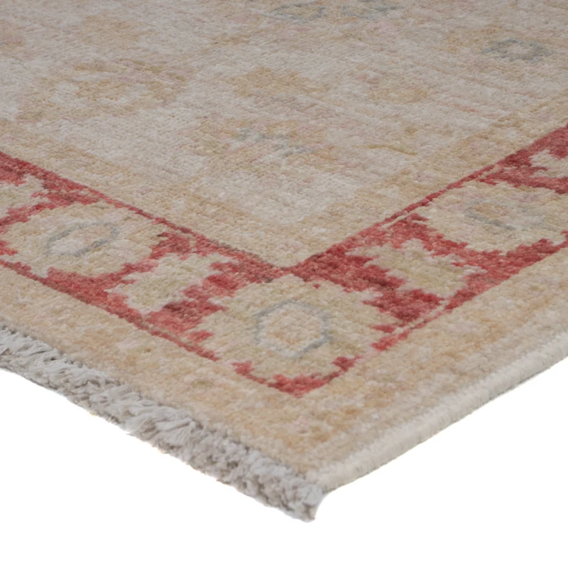 Ziegler Teppich 68x243cm - Orientteppich - hellbeige